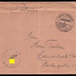 Postsache SoSt. Deutschlandfahrt 1939 Landungsstempel Kassel