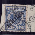 Deutsche Auslandpostämter China Michel Nummer 4I gestempelt