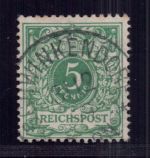 Deutsches Reich Michel Nr 46 c gestempelt + geprüft