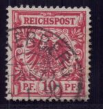 Deutsches Reich Michel Nr 47 a gestempelt + geprüft