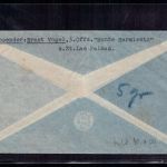 Spanien Luftpost Beleg Las Palmas nach Hamburg "Via Condor" 1938