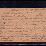 Spanien Ganzsache Madrid nach Zittau 1904