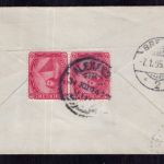 Ägypten Ganzsache Alexandria nach Breslau 1894