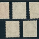 Berlin Michel Nummer 101 - 105 postfrisch
