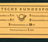 Bund Markenheftchen Michel Nummer 4yI (MH4yI) postfrisch geprüft