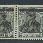 Saargebiet Michel Nummer 15 I K ungebraucht Falz, Paar