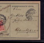 Beleg / Korrespondenz Karte Tschechoslowakei 1933 - Podmokly