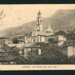 Ansichtskarte Edolo - La Chiesa nach Heidelberg 1919