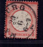 Deutsches Reich Michel Nummer 3 gestempelt