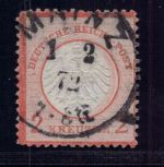 Deutsches Reich Michel Nummer 8 gestempelt