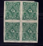 Deutsches Reich Michel Nummer 226 aU Viererblock postfrisch