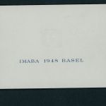 Schweiz Block Nummer 13 gestempelt , Geschenkheft IMABA 1948