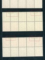 Deutschland, Bund Zusammendrucke aus MH 2 postfrisch / mit Falz siehe Bilder