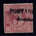 Bayern Michel-Nr. 9 Postabl. gestempelt