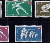Schweiz, Michel Nr. 545-549, postfrisch