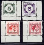 Lokalausgaben Görlitz Michel Nr. 9 - 12x ungebraucht Falz