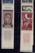 Saargebiet Michel-Nr. 267 - 271 postfrisch