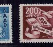 Saargebiet Michel-Nr. 297 + 298 postfrisch