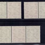 Bund Zusammendruck Michel-Nr. W17 x - W19 x postfrisch