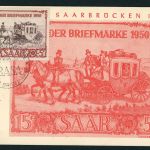 Saarland Michel-Nr. 291 Maximumkarte Sonderstempel IBASA