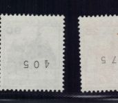 Bund Michel Nummer 995 R - 999 R postfrisch