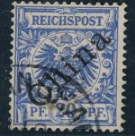 Deutsche Auslandpostämter China Michel Nummer 4I gestempelt geprüft