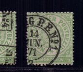 Norddeutscher Bund Lot Michel Nr. 14 gestempelt