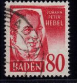 All. Besetzung Franz. Zone Baden Michel Nr 36 gestempelt
