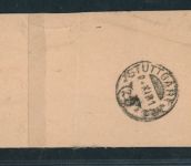 Österreich Ganzsachen Streifband Wien nach Stuttgart