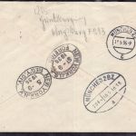 LZ 129 Zeppelin Beleg Europa - Nordamerika USA n. München 1936