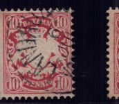 Bayern Michel-Nr. 39 (Lot) gestempelt