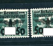 Generalgouvernement Michel Nummer 35 - 39 postfrisch