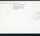 Österreich Beleg Olympiade Sonderflug Wien - Tokyo 1964