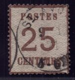 Nordeutscher Bund OPD-Bezirke Elsass + Lothringen Mi.Nr. 7Ib gestempelt geprüft