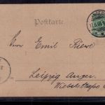Ansichtskarte Gruss aus Wangerin Pommern / Panorama 1899
