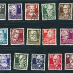DDR Michel Nummer 327 - 340 gestempelt