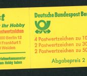 Berlin Markenheftchen 11i postfrisch (MH11i)