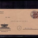 Alliierte Besetzung / Berlin - Lebensversicherungs AG - 1948 nach Moers