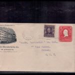 USA Ganzsache + ZuFr San Francisco Stuparich Manufacturing nach Sydney 1903