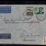 Graf Zeppelin Brief - SA Südamerikafahrt 1938 Frankfurt Main n. Rio + Zensur
