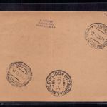 Flugpost Beleg Ungarn : Budapest - Wien - Venezia 1935