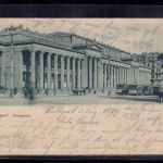 Privat Stadtpost Stuttgart / Königsbau - zwei Pfennig - 1899 gelaufen