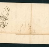 Einzelfrankatur Parag nach Grünberg / Schellenberg 1861