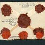 Schweden Einzelfrankatur Einschreiben Stockholm , Zensur Siegelbrief 1941