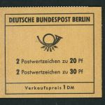 Berlin Markenheftchen 7a postfrisch