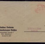 Barfrankatur Meissen - Gebühr bezahlt Stempel 28.05.1945 + hs. 08