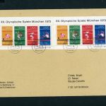 Bund Block Nummer 8 Mehrfachfrankatur