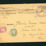 Frankreich Brief Direktion der Landwirtschaflichen Ämter Laon n Essigney 1928