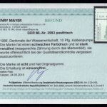 DDR Michel Nummer 2993 postfrisch verzähnt