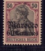 Deutsche Auslandspostämer Marokko Michel Nr. 28 postfrisch